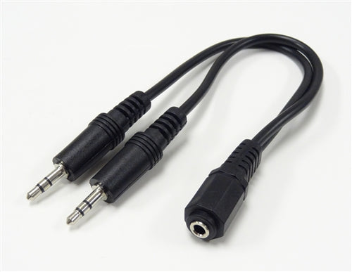 RS PRO Male 3.5mm Stereo Jack to Male 3.5mm Stereo Jack Aux Cable