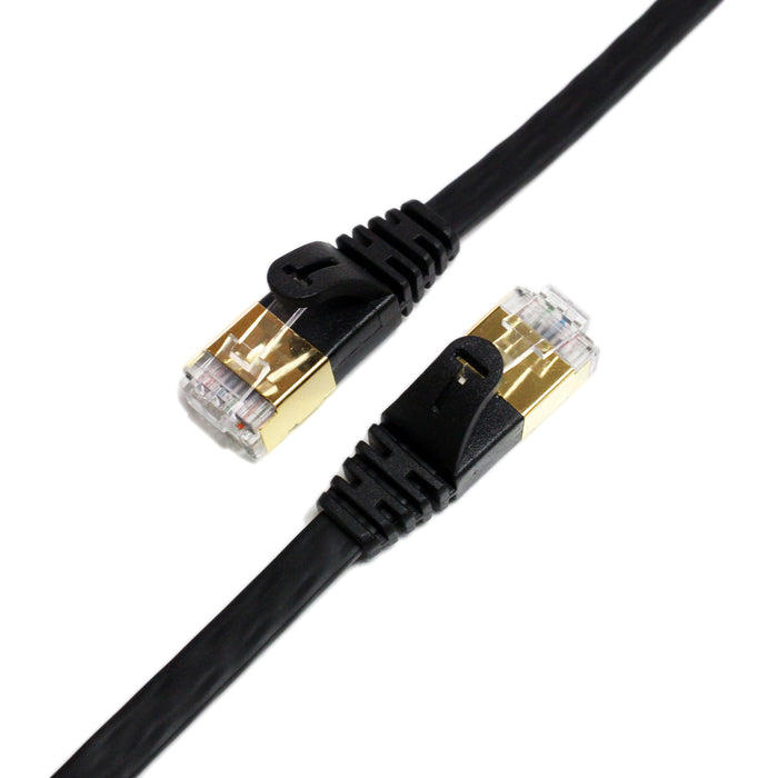 High Speed Flat Cat7 Ethernet Cable, Network Patch Cable for Router  TP-Link RE450, AC1750, N300, NETGEAR ac1200, D-Link DGS-1008G, GO-SW-5G,  Linksys wrt3200acm, wrt1900acs
