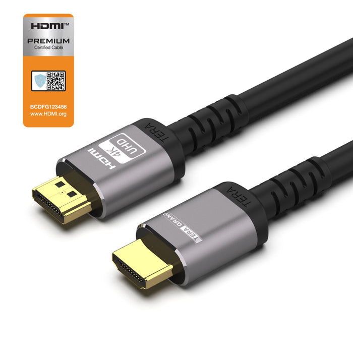 4K HDMI 65FT Cable (HDMI 2.0,18Gbps) Ultra High Speed Gold Plated  Connectors,Ethernet Audio Return,Video 4K,FullHD1080p 3D Arc Compatible  with UHD TV Monitor Laptop Xbox PS4/PS5 ect 