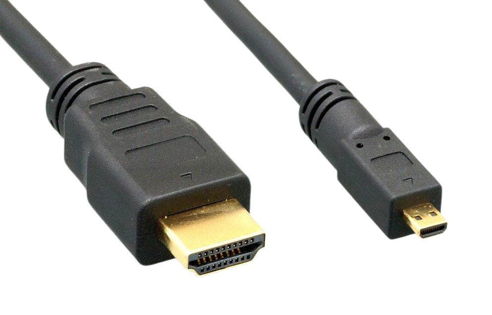 Hdmi A Male To Micro Hdmi Type D Cable With Ethernet, 15' — Tera Grand